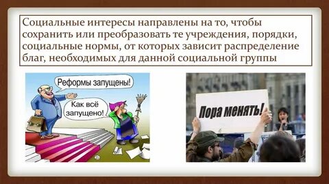 Социальные интересы наемных работников