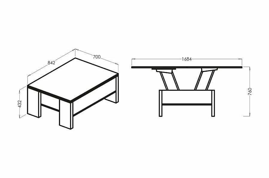 Высота пластикового стола. Журнальный столик СЖ-5 чертеж. Стол трансформер k203. Журнальный столик трансформер габариты. Стол-трансформер журнально-обеденный раскладной чертеж.