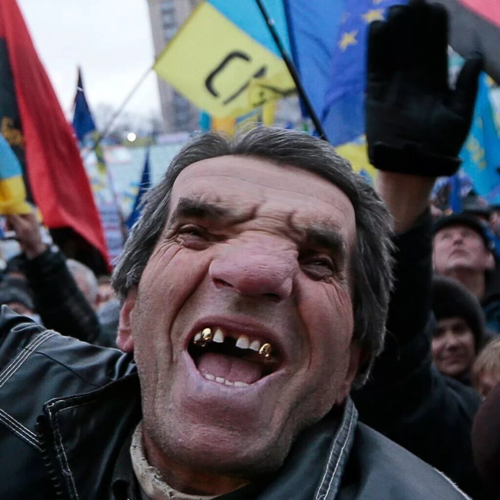 Хохол. Тупые украинцы. Украинский хохол.