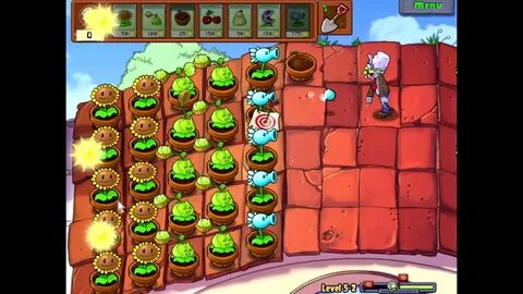 Игра растения против зомби уровень