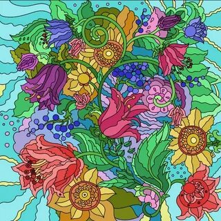 Happy colorful