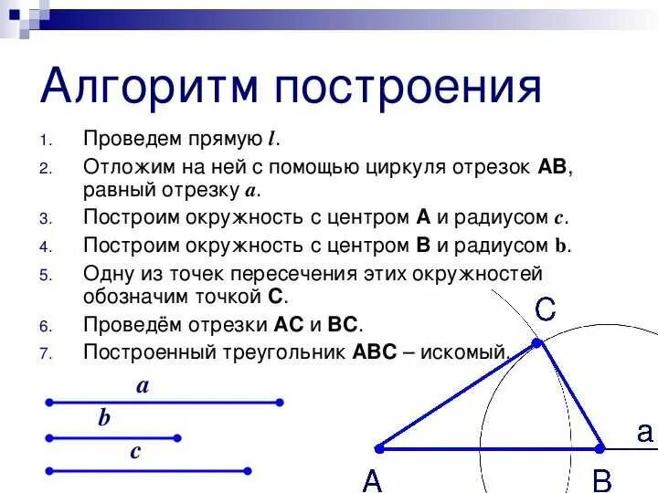 Построить высоту треугольника с помощью циркуля. Построить высоту треугольника с помощью циркуля