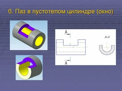 Деталь машины полого цилиндра