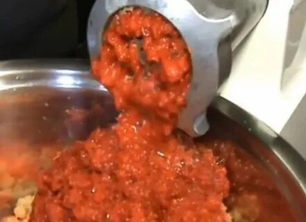 Сок из помидор на зиму через мясорубку