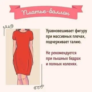 Как подобрать платье по типу