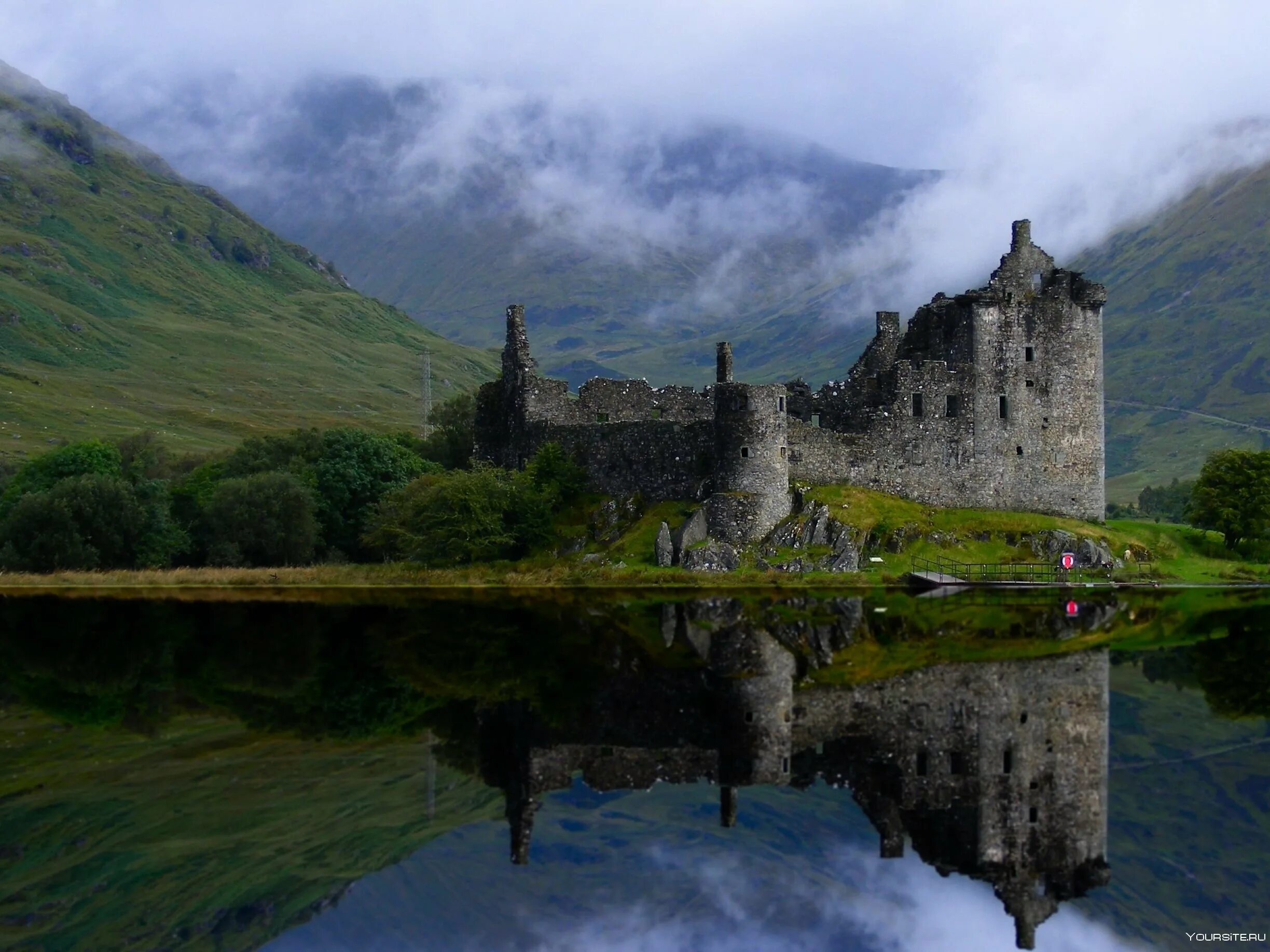 Замок Килренен,Шотландия. Замок килчурн Шотландия. Замок Килхурн Kilchurn Castle. Замок Лохланд Шотландия. Scotland is beautiful