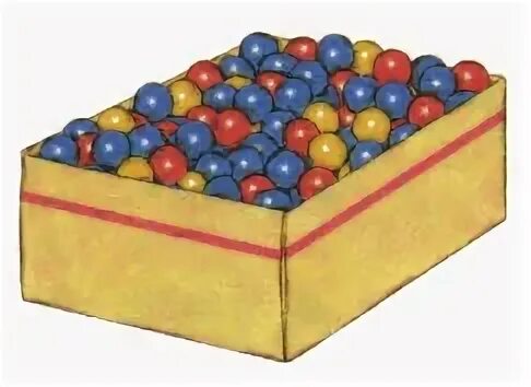 Шары и коробки задача. Коробки с шарами. Коробка с разноцветными шарами. Голубая коробка с шариками. Красная коробка с разноцветными шариками.