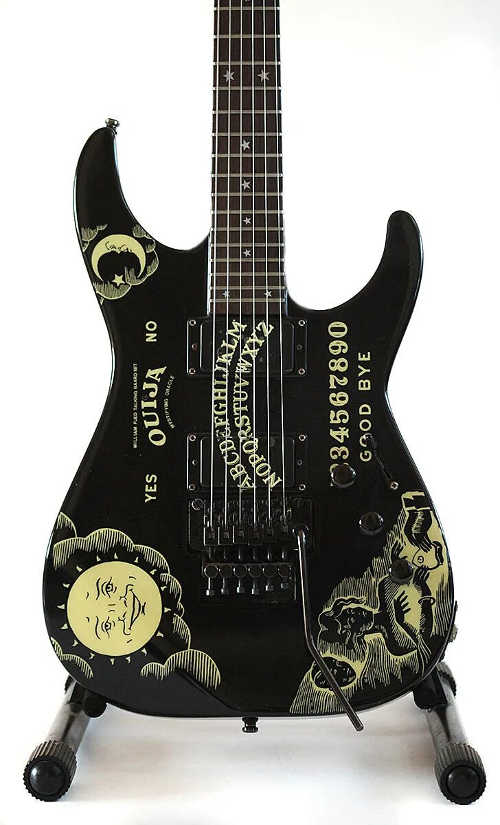 Кирка гитара. Электрогитара esp кирк хеммет. Гитара esp кирка хэммета. Электрогитара ltd kh-ouija. Кирк хэмметт гитары.