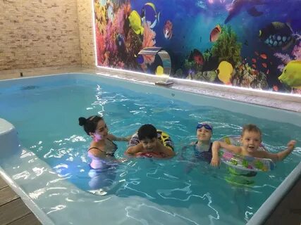Сауна с бассейном для семьи детьми