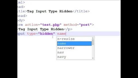 Php input type