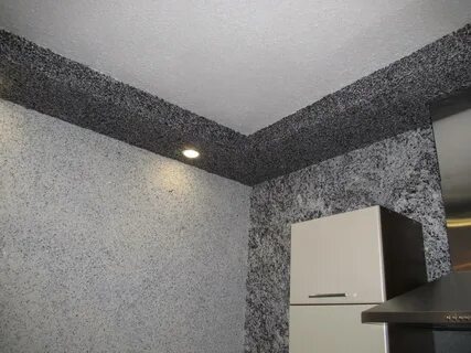 Жидкие обои в интерьере фото