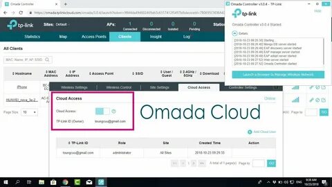 Omada sdn