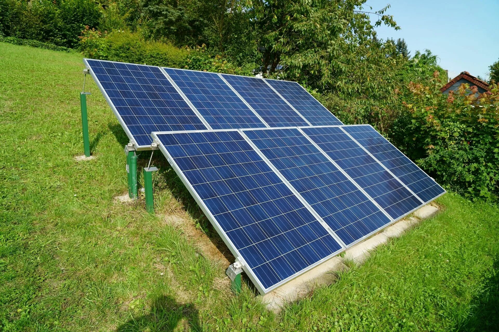 Using solar panel