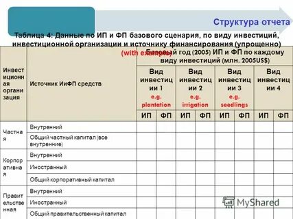 Инвест отчеты