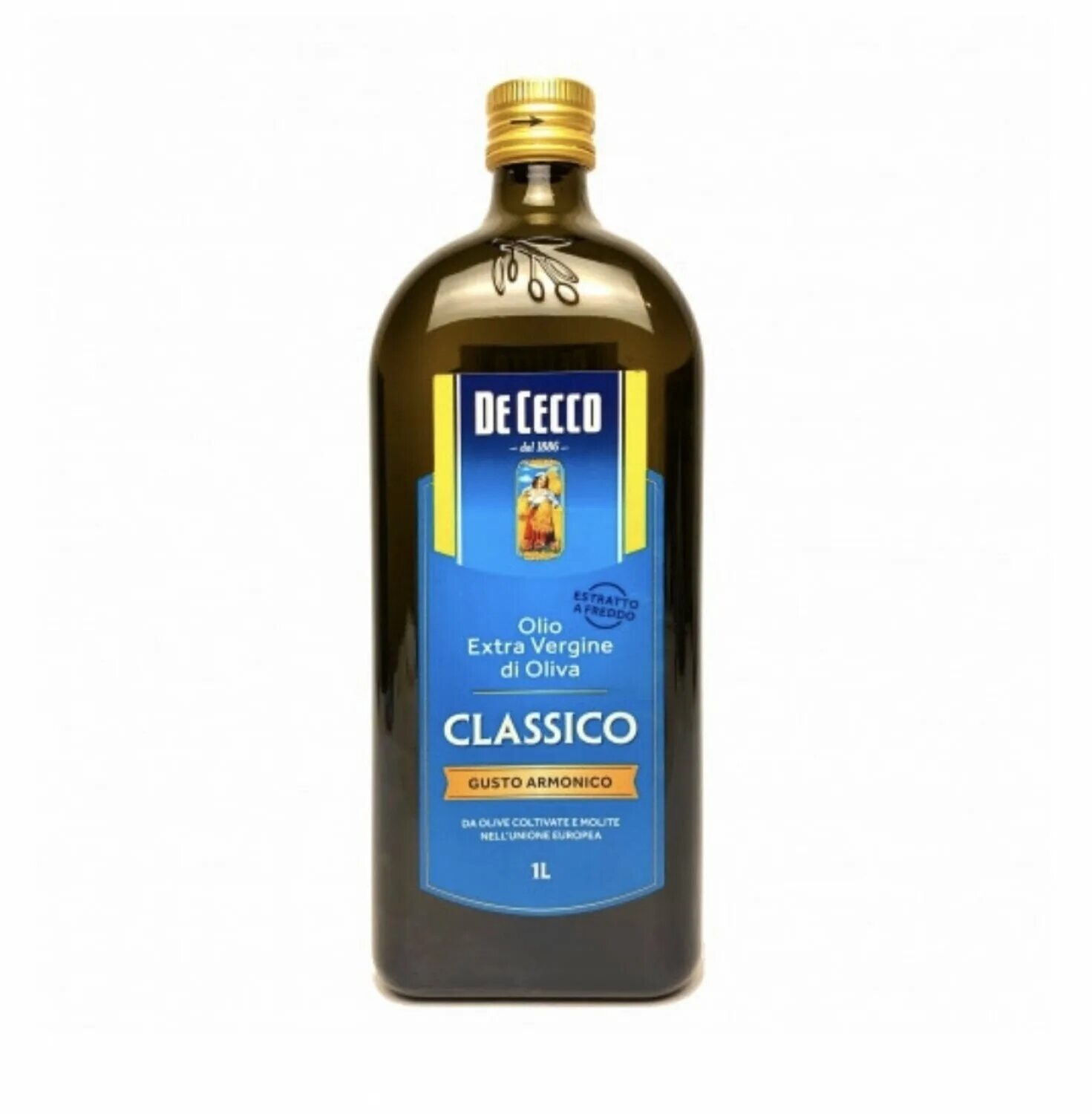 Масло de Cecco Classico оливковое Extra Virgin 1л. Масло оливковое de Cecco Classico 1л. Масло оливковое де Чекко Extra vergine 1 л. Масло оливковое de Cecco Extra Virgin 100%, 1л.