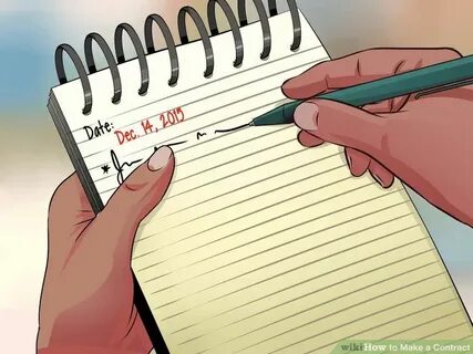 My mom got a contract