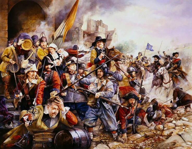 Первые революции в англии. Оливер Кромвель битва при Нейзби. Оливер Кромвель битвы. Английская буржуазная революция Оливер Кромвель.