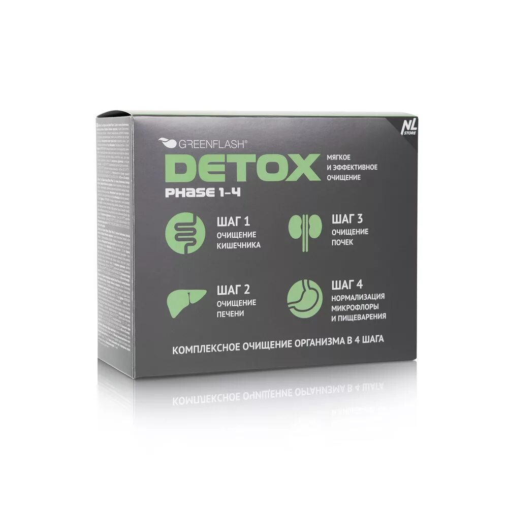 Очищение detox отзывы. Программа Greenflash Detox. Детокс очищение организма программа nl. Detoks комплексное очищения организма в 4 шага. НЛ очищение детокс 4 шага.