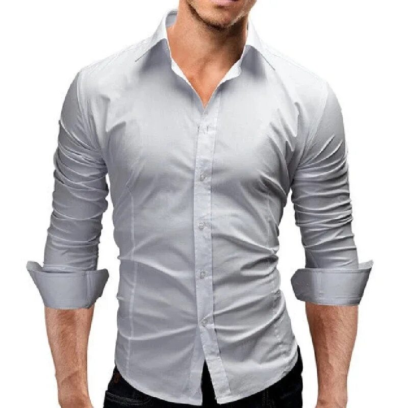 Мужские рубашки slim fit masculina business. Черная рубашка с коротким рукавом. Мужская рубашка fit. Рубашка слим фит. Viktorio slim fit рубашки.