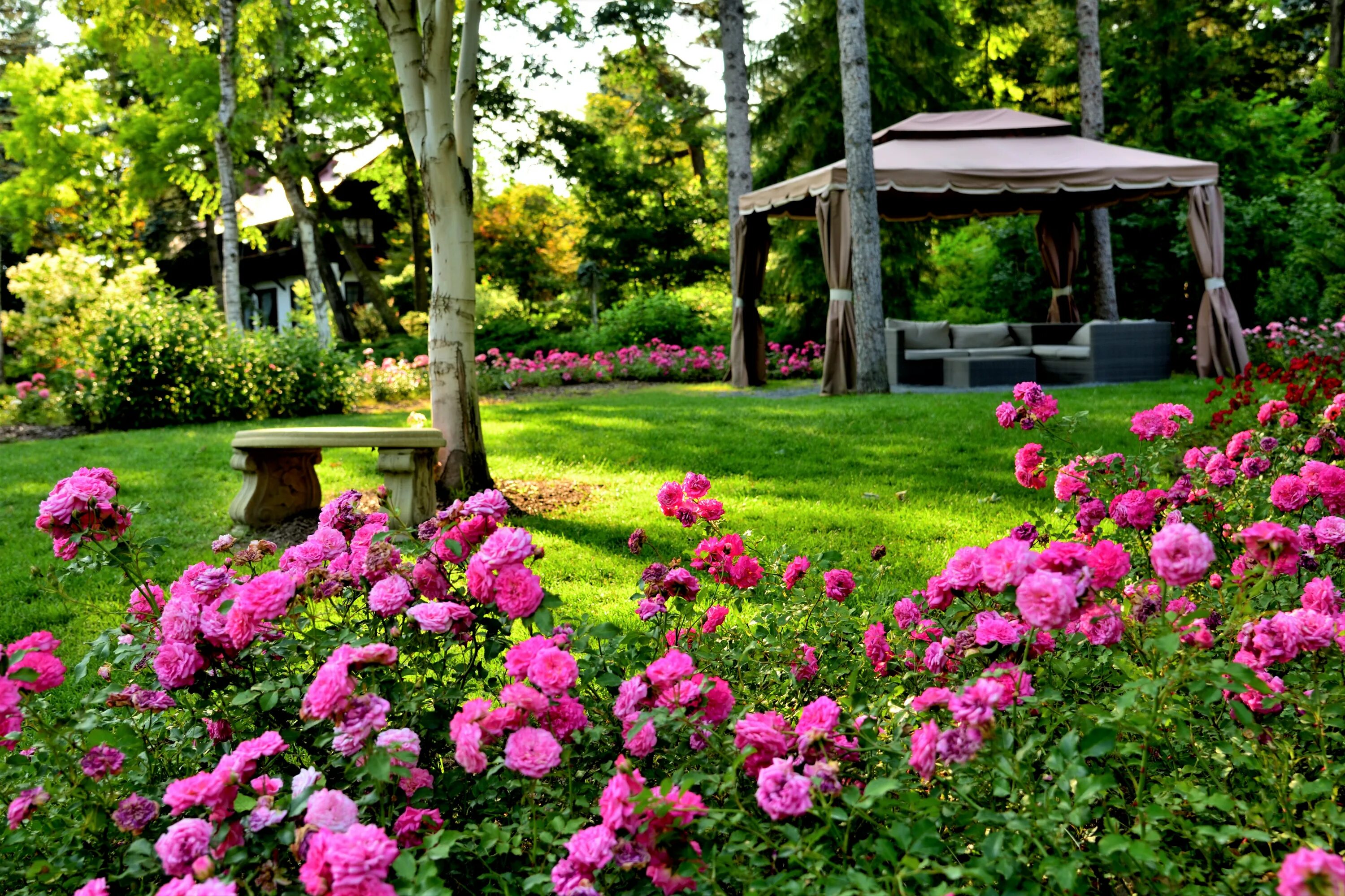 Four Seasons Garden / Английский сад для всех сезонов / Часть -1 Beautiful garde