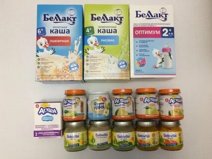 Каши до года