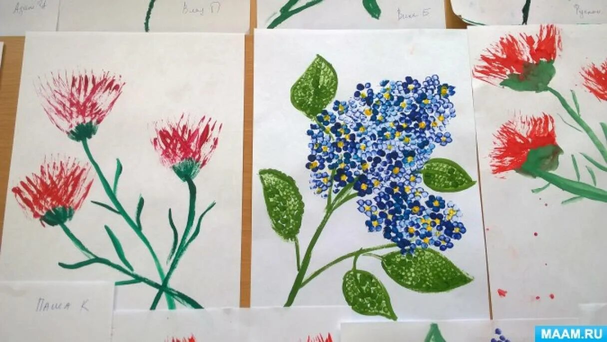 Рисование в детском саду старшая группа. Рисование цветов в старшей группе. Нетрадиционное рисование цветов. Рисование цветы средняя группа. Рисование средняя группа комарова расцвели красивые цветы