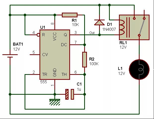 Electronique - Bases - Oscillateur rectangulaire