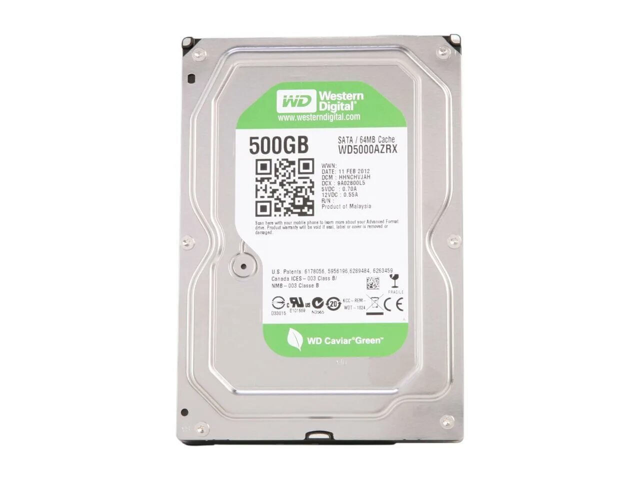 Спид энд кэш 500. Western Digital WD Green 500 ГБ wd5000azrx. WD 500 ГБ 3,5 жёсткий диск. Жёсткий диск Western Digital Green 500гб. Wd5000azrx-00a8lb0.