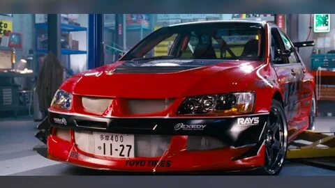 Mitsubishi evolution форсаж