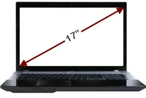 Ноутбук экран 17 3