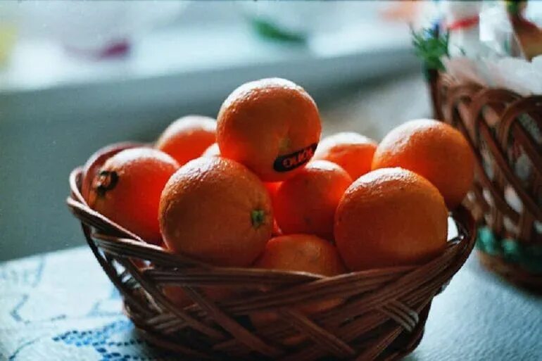 Мандаринки дома