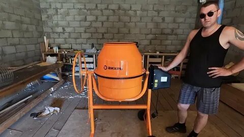 Сборка бетономешалки вихрь 160