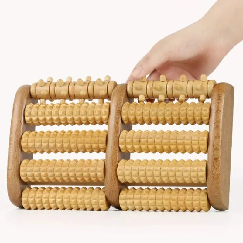 Массажер для ног 4215 (47х247х191мм). Массажер тимбэ продакшен. Массажер деревянный роликовый. Деревянный массажер для стоп. Деревянный массажер для стоп.