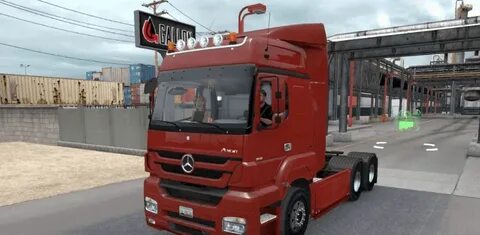 Mercedes truck simulator