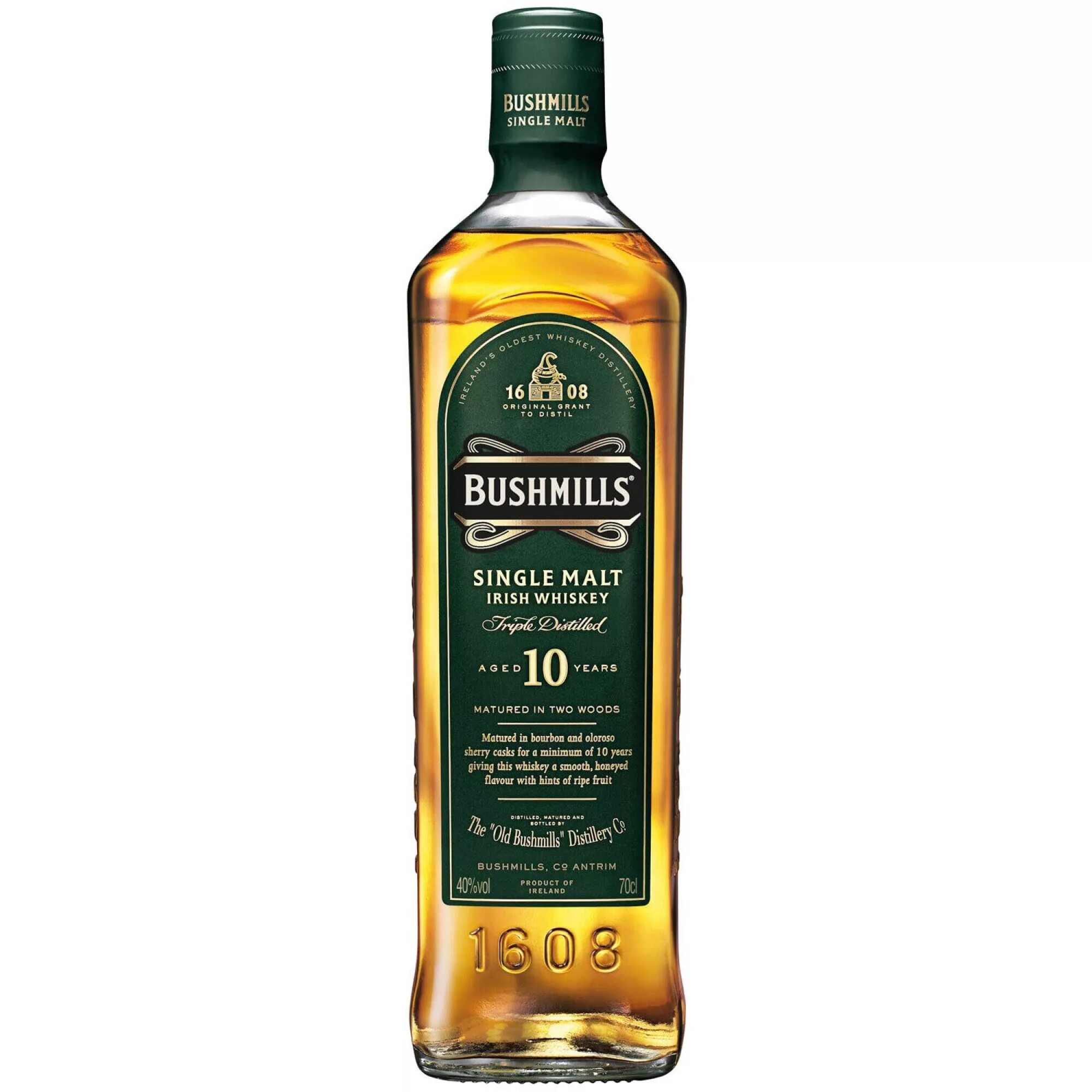 Виски Bushmills Malt 10 year old. Bushmills Irish Whiskey 1608. Виски Bushmills Single Malt 10 лет. Bushmills Single Malt Irish Whiskey. Irish malt