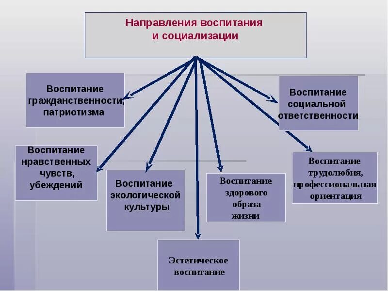 Основные направления воспитания. Намреления воспитания. Направления воспитания и социализации. Социальное направление воспитания.