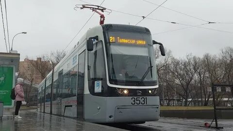 Трамвай москва видео