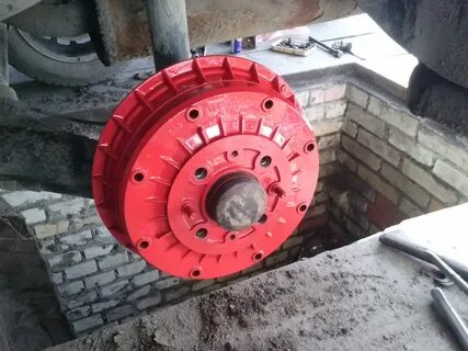 Тормозной барабан красный