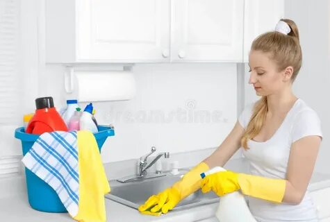 They re cleaning