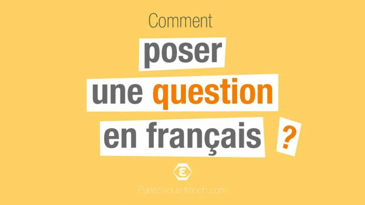 Une question