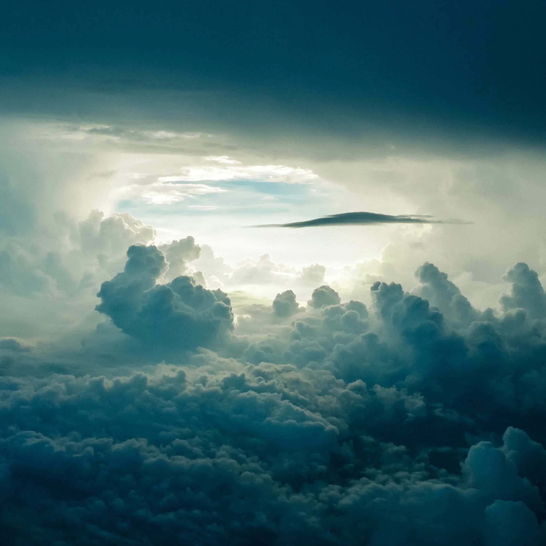 Head up in the clouds