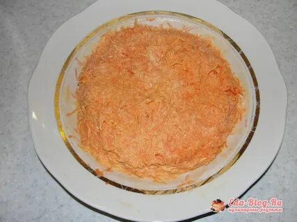 Торт из моркови и майонеза