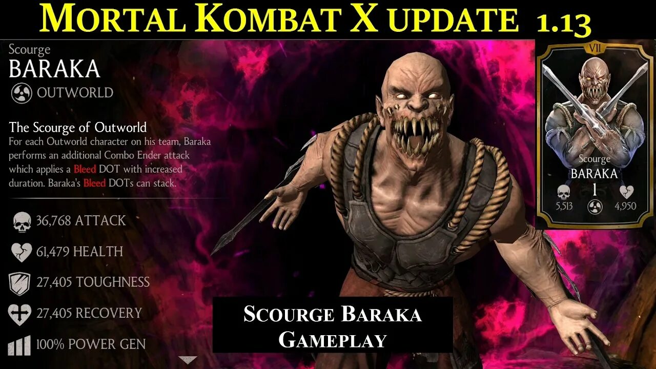 Комбинация в мортал комбат 9 на джойстике барака. Барака из мортал комбат 11. Испытание карающего бараки. Барака мортал комбат мобайл. Барака смертельная битва.