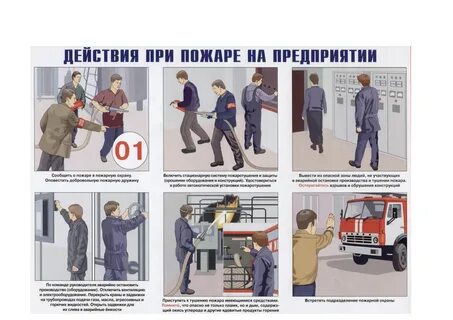 Как защитить сотрудников организации от пожара