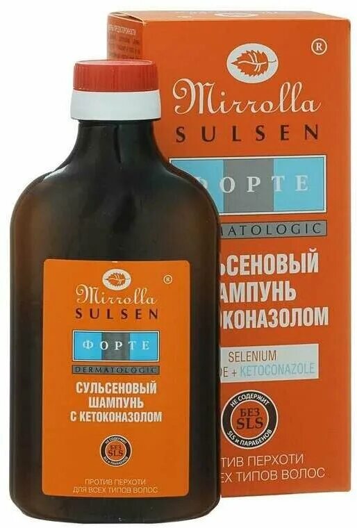 Mirrolla шампунь сульсен. Сульсен форте шампунь 2% 150мл. Сульсен форте шампунь с кетоконазолом. Сульсена с кетоконазолом шампунь. Шампунь Сульсена Мирролла.