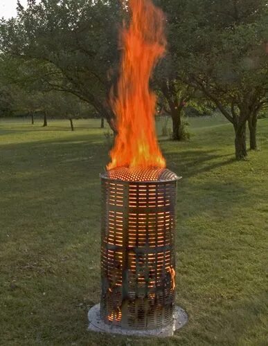 Portable burning