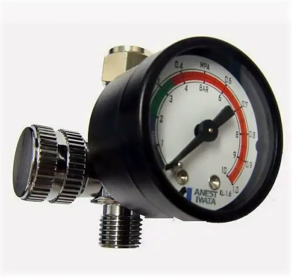 Какой хороший манометр. Регулятор давления воздуха с манометром anest iwata impact controller-2. anest iwata манометр. манометр ajr-02s-vg. манометр для краскопульта iwata.