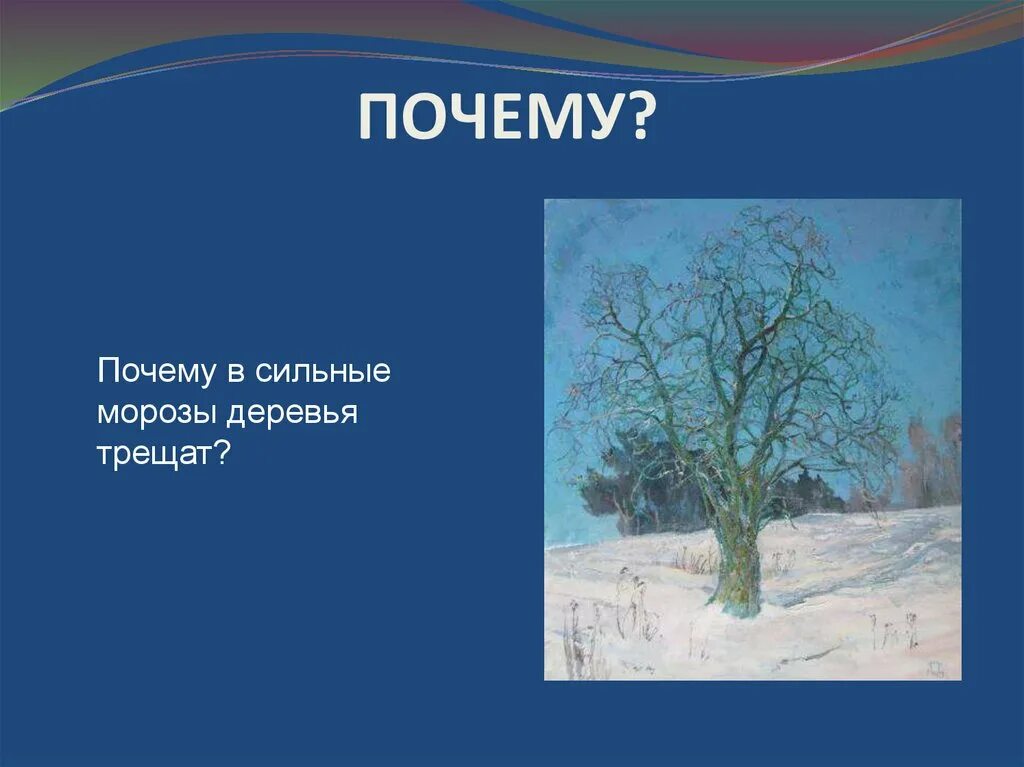 Почему дерево трещит\. Почему при сильном морозе деревья трещат. Деревья трещат от Мороза. Почему во время Морозов в лесу трещат деревья.