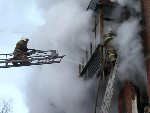 город арсеньев пожар.