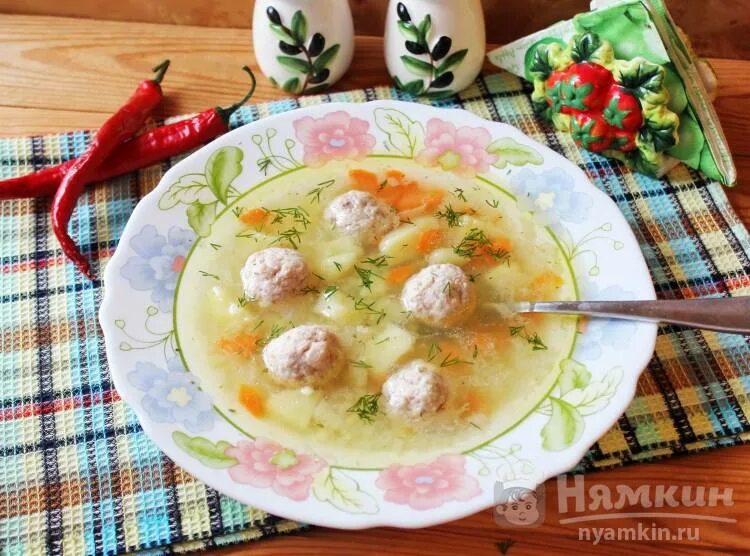 Что добавить в фрикадельки для супа